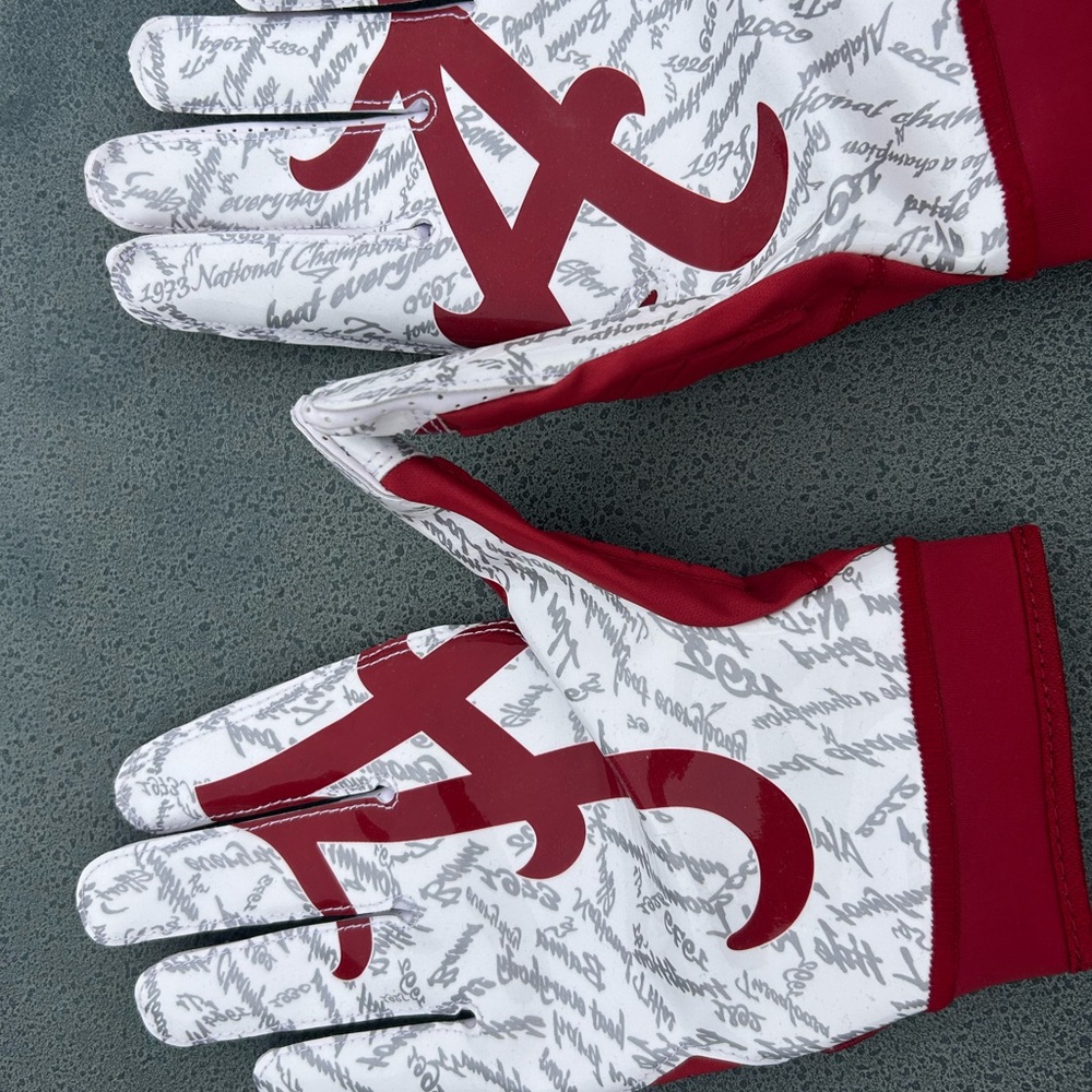 Alabama Super Freak Nike Gloves Brand New! Size 4XL